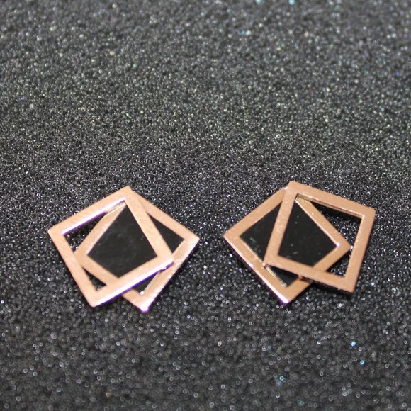 Ins Style Stub Earring Pendants Square - Picture 1 of 2